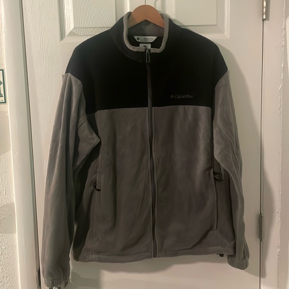 COLUMBIA MEN ZIP UP SWEATER - Picture 1 of 7